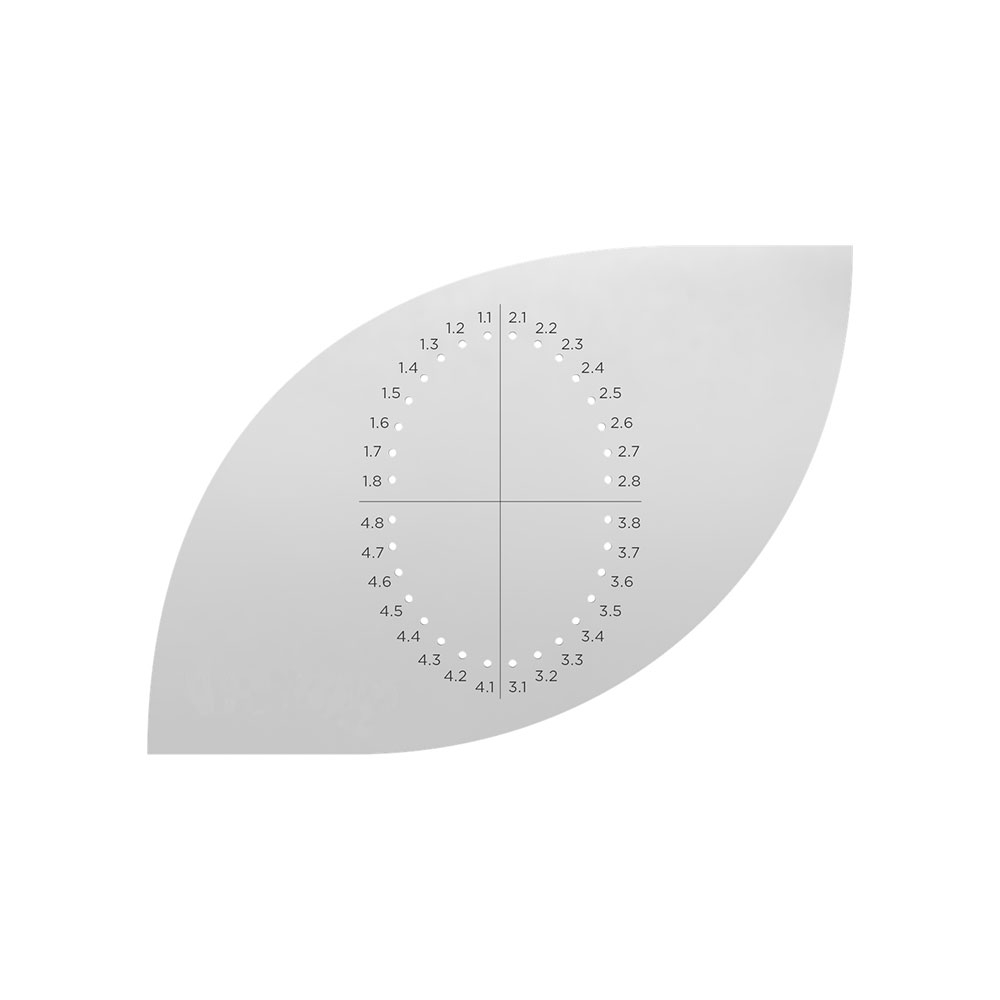 Stainless Steel Punching Template